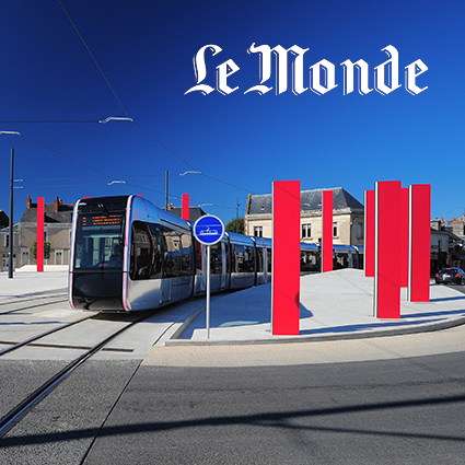 Le monde le tram de tours Le monde le tram de tours